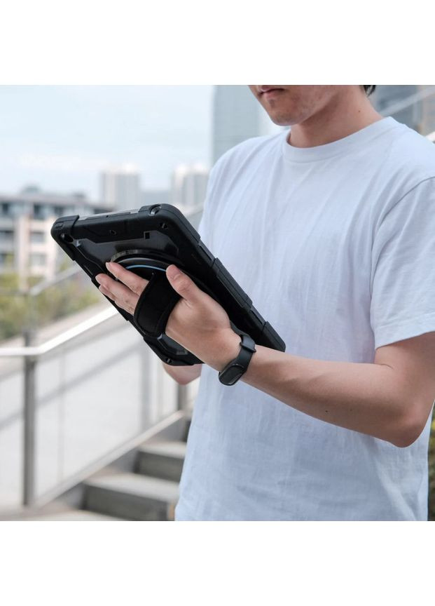 Броньований чохол (Horizontal handle) для Apple iPad Pro 12.9 2020/2021/2022 Black BeCover (360424337)