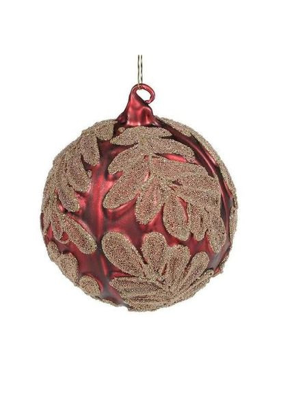 Набор стеклянных шаров 10 см. 4 шт. 11751 Flora (360639799)