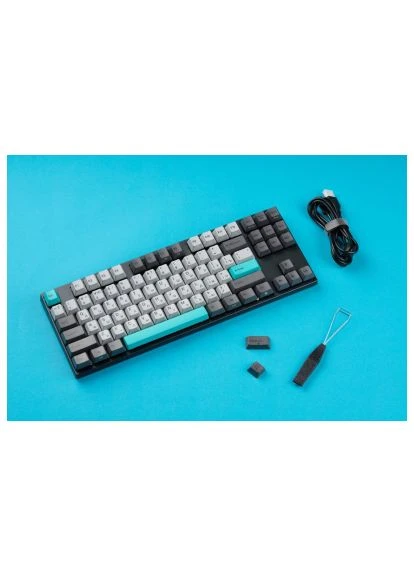 Клавиатура (A92A023D3A5A17A007) Varmilo APT87 Moonlight C-TK Brown Wireless White Led UA (396097439)