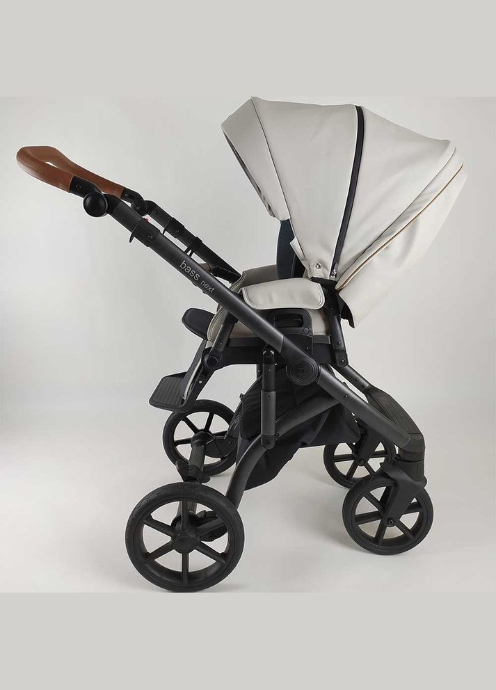 Універсальна коляска 2в1 Bass Next Perl Dark Grey, екошкіра () Roan R-BN-PD (337308668)