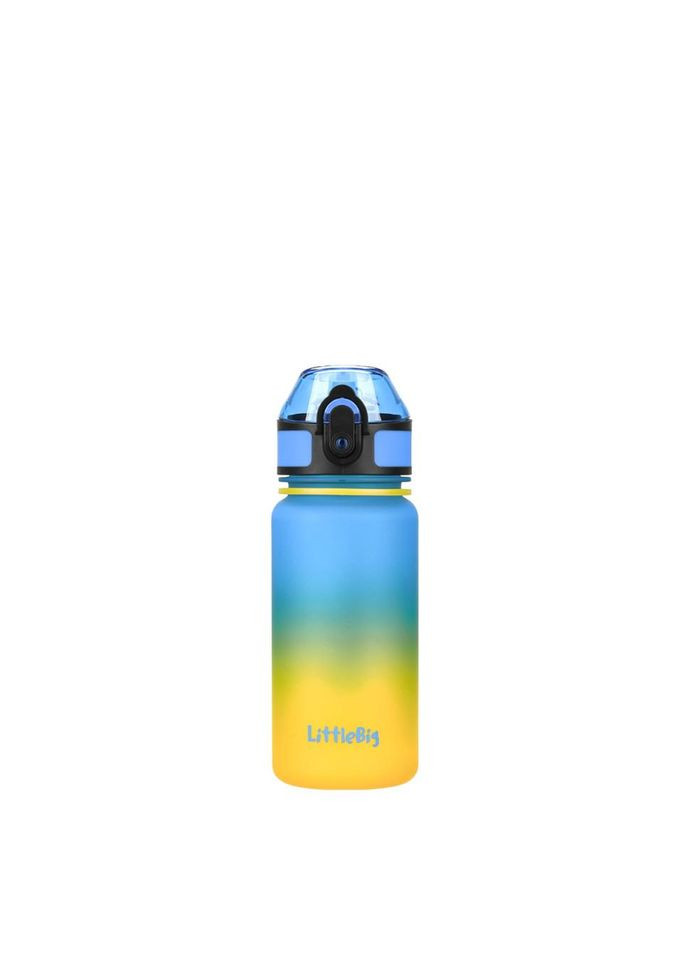 Детская бутылка для воды LittleBig UZSPACE 3020(Yellow-Blue) 350 мл, желто-голубая No Brand (339776814)