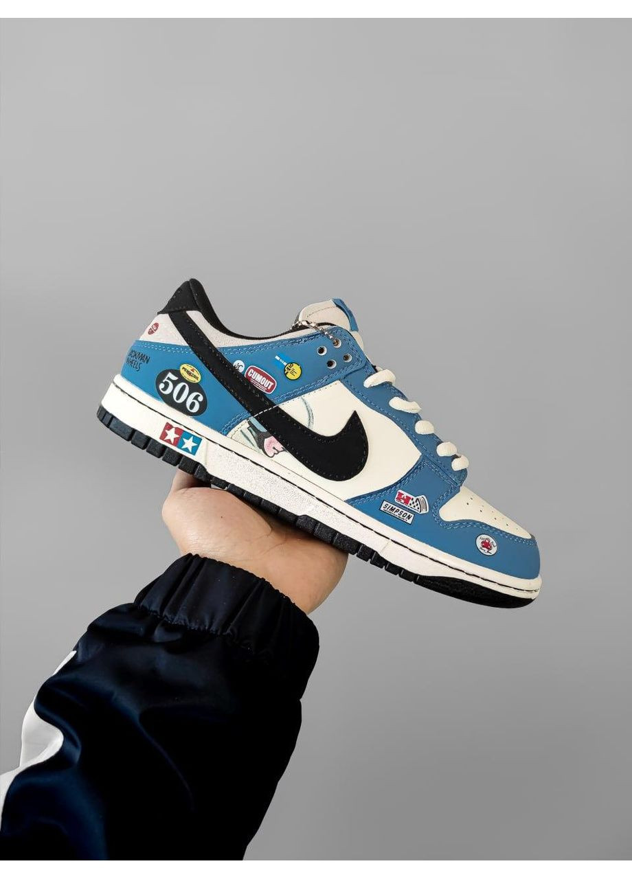 Білі Осінні кросівки чоловічі nike sb dunk low jackman wheels lux найк сб данк No Brand