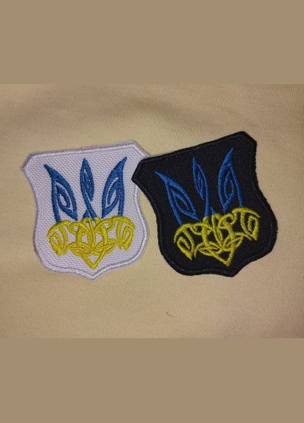 Шеврон патріотичний. Тризуб. Клейовий No Brand (336381931)