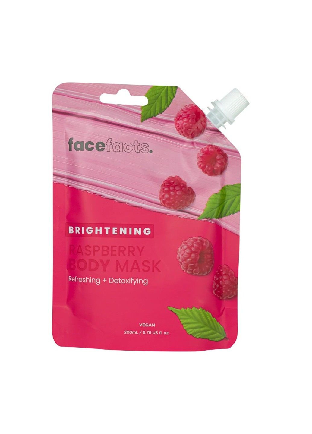 Осветляющая грязевая маска для тела Малина 200 мл Face Facts (298056344)