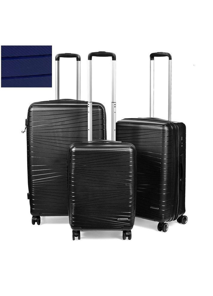 Набор чемоданов пластиковых 20/24/28" 3 шт. R30969 Stenson (354225457)