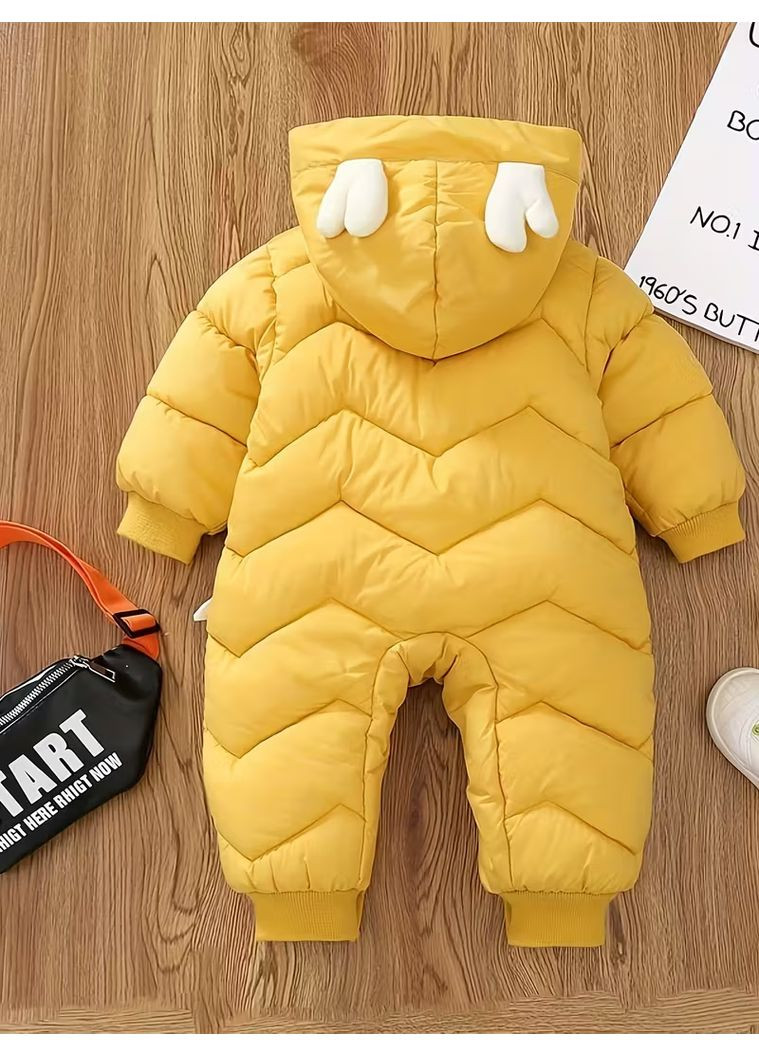 Уютный зимний комбинезон для малышей 74-80 см – тепло, комфорт, игра. No Brand (369936785)