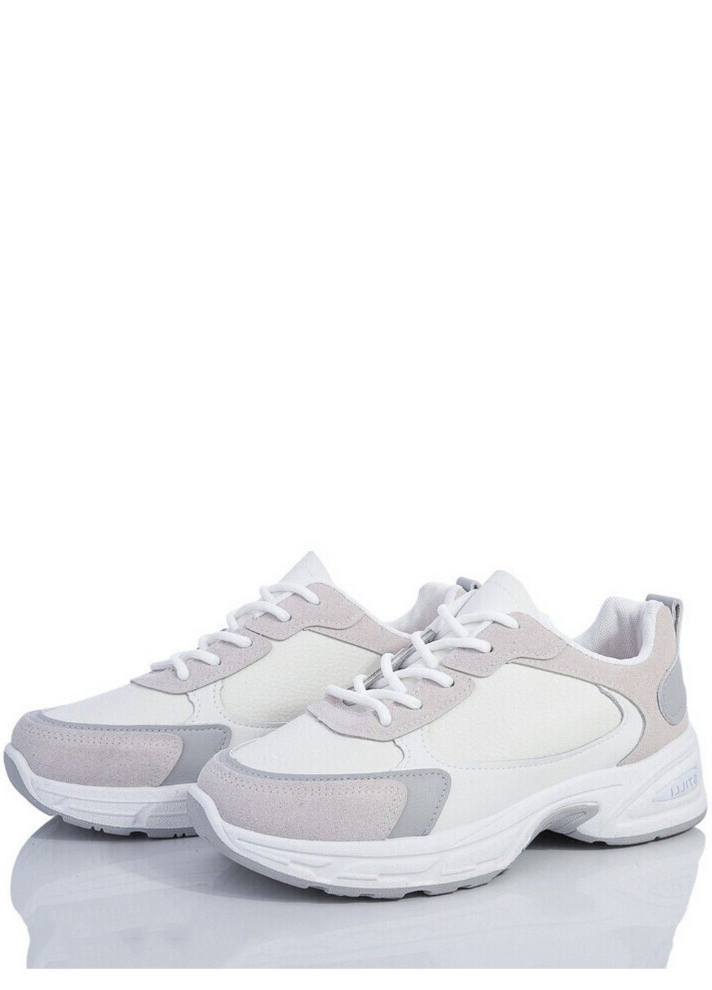 Кожаные кроссовки PPP110-1 Stilli молочные всесезоны (316394345)