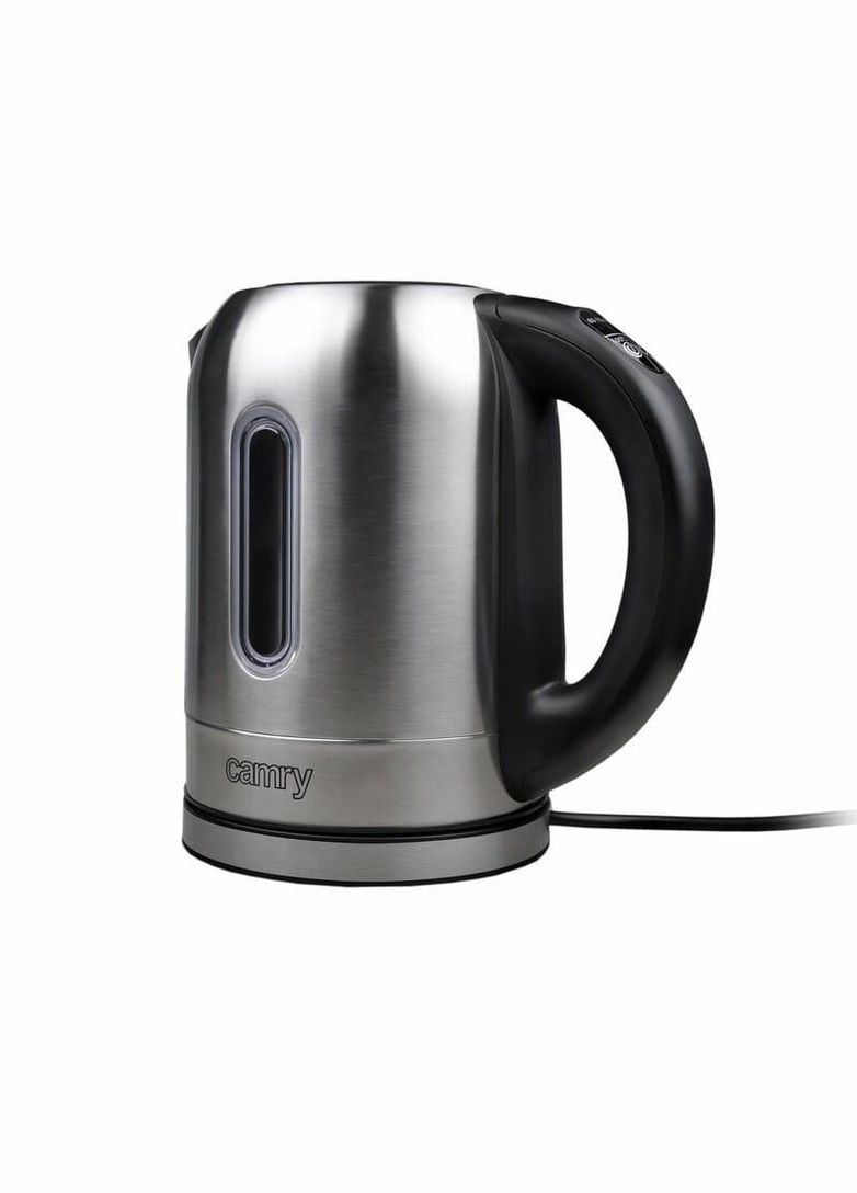 Електричний чайник CR 1253 (2200 Вт, 1.7 л, стильний регулювання температури, індикатор рівня води) Camry (311196977)