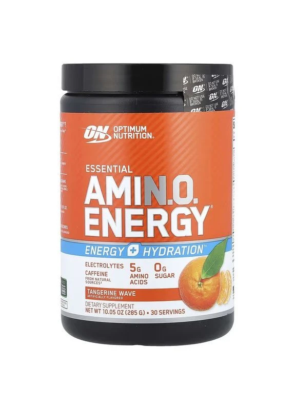 Аминокислоты с электролитами Amino Energy + ELECTROLYTES 285 gram (Tangerine) Optimum Nutrition (377211753)