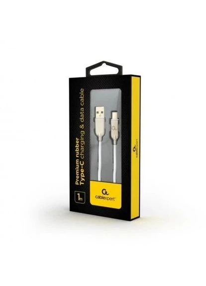 Кабель USB AM - Type-C, 1 м, White,, 2.1A (CC-USB2R-AMCM-1M-W) 000-CC-USB2R-AMCM-1M-W Cablexpert (395352337)