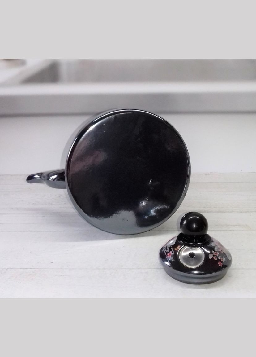 Чайник эмалированный свистящий с индукционным дном 2,5 л EB-3356 Edenberg (316658537)