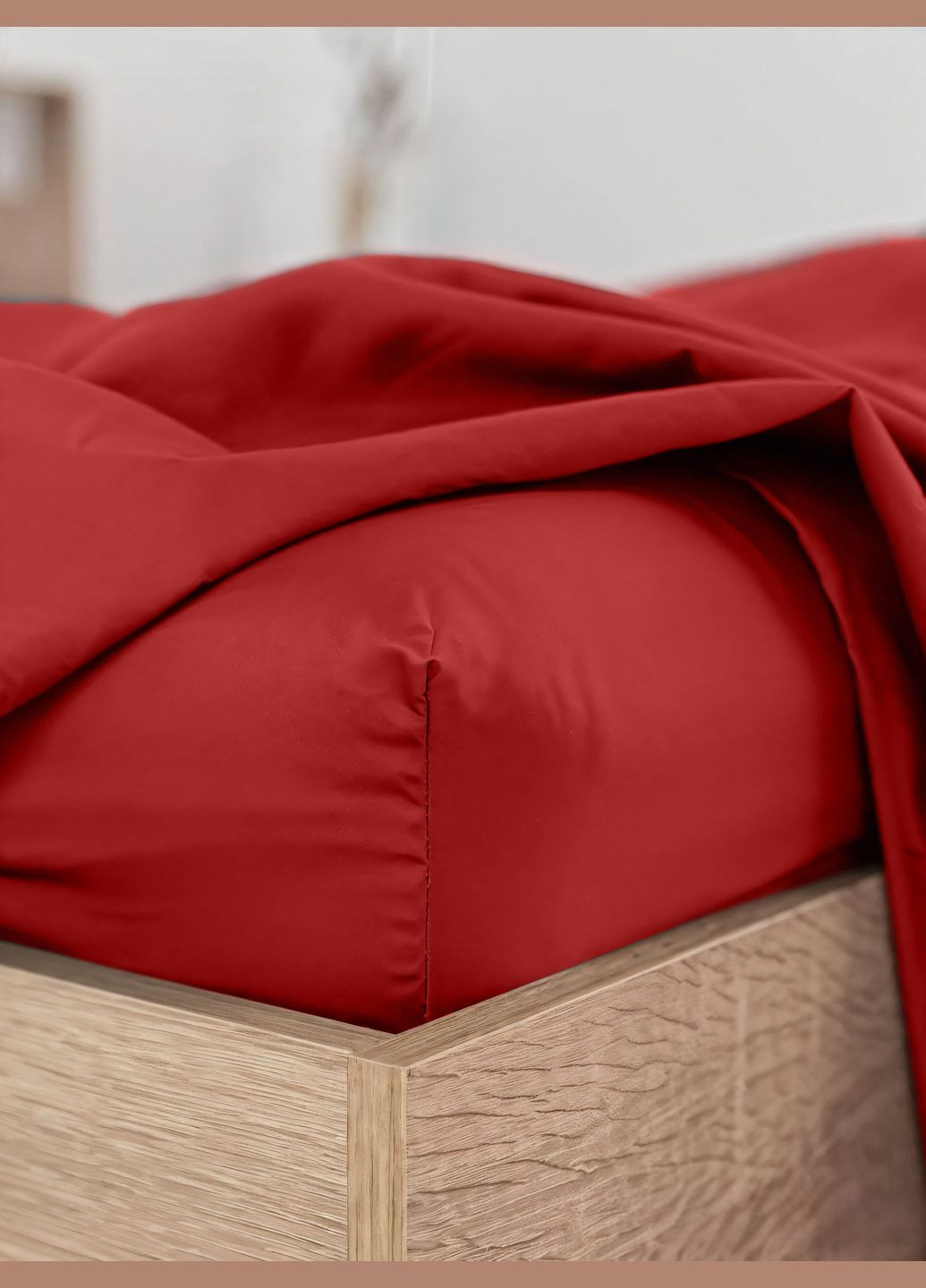 Простирадло на гумці сатин Red 90х200 (GDSRSHEETF090200) Good-Dream (321966335)