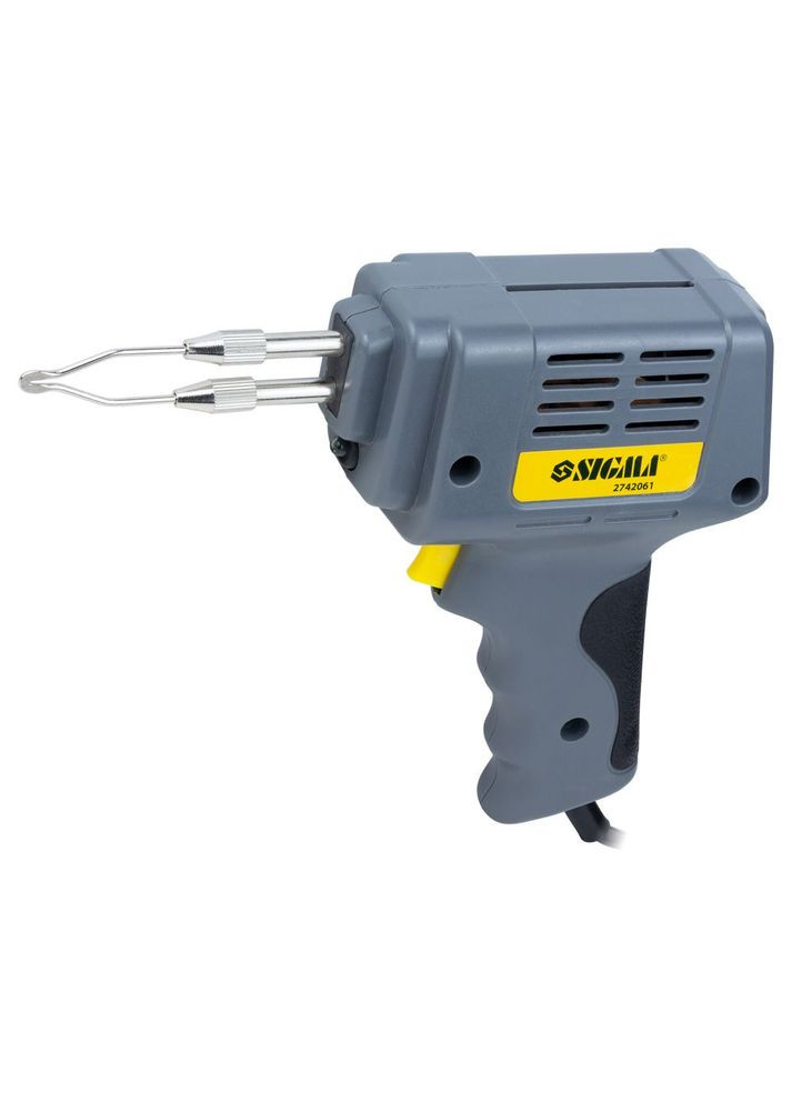 Паяльник імпульсний 200Вт + аксесуари 5шт кейс (2742061) Sigma (352752943)