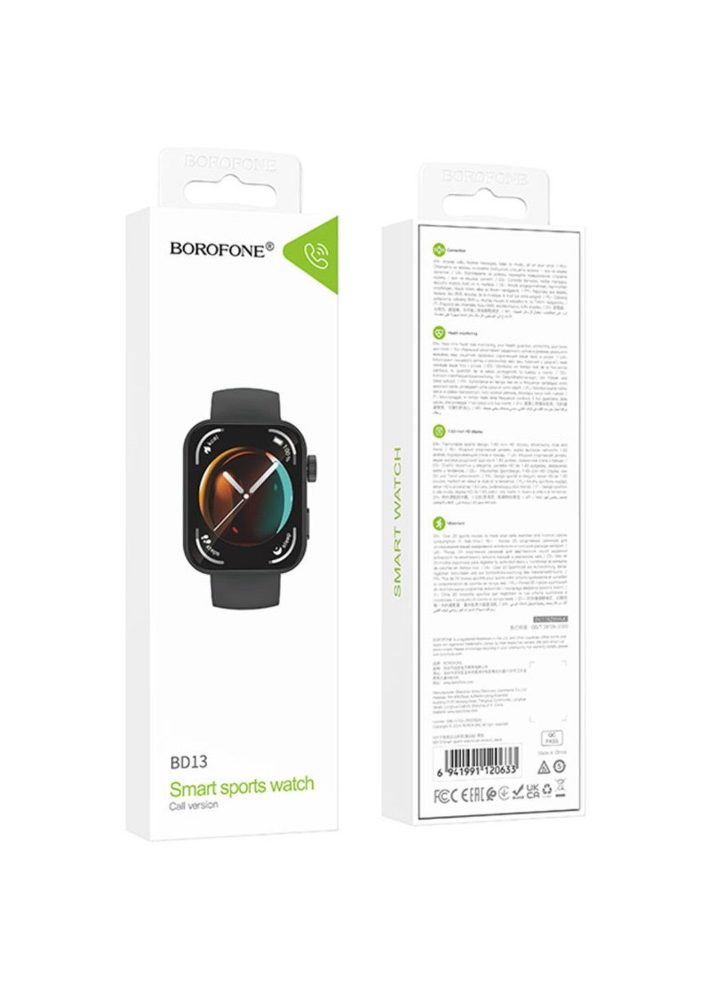 Смарт-годинник BD13 Smart sports watch (call version) Borofone (324104405)