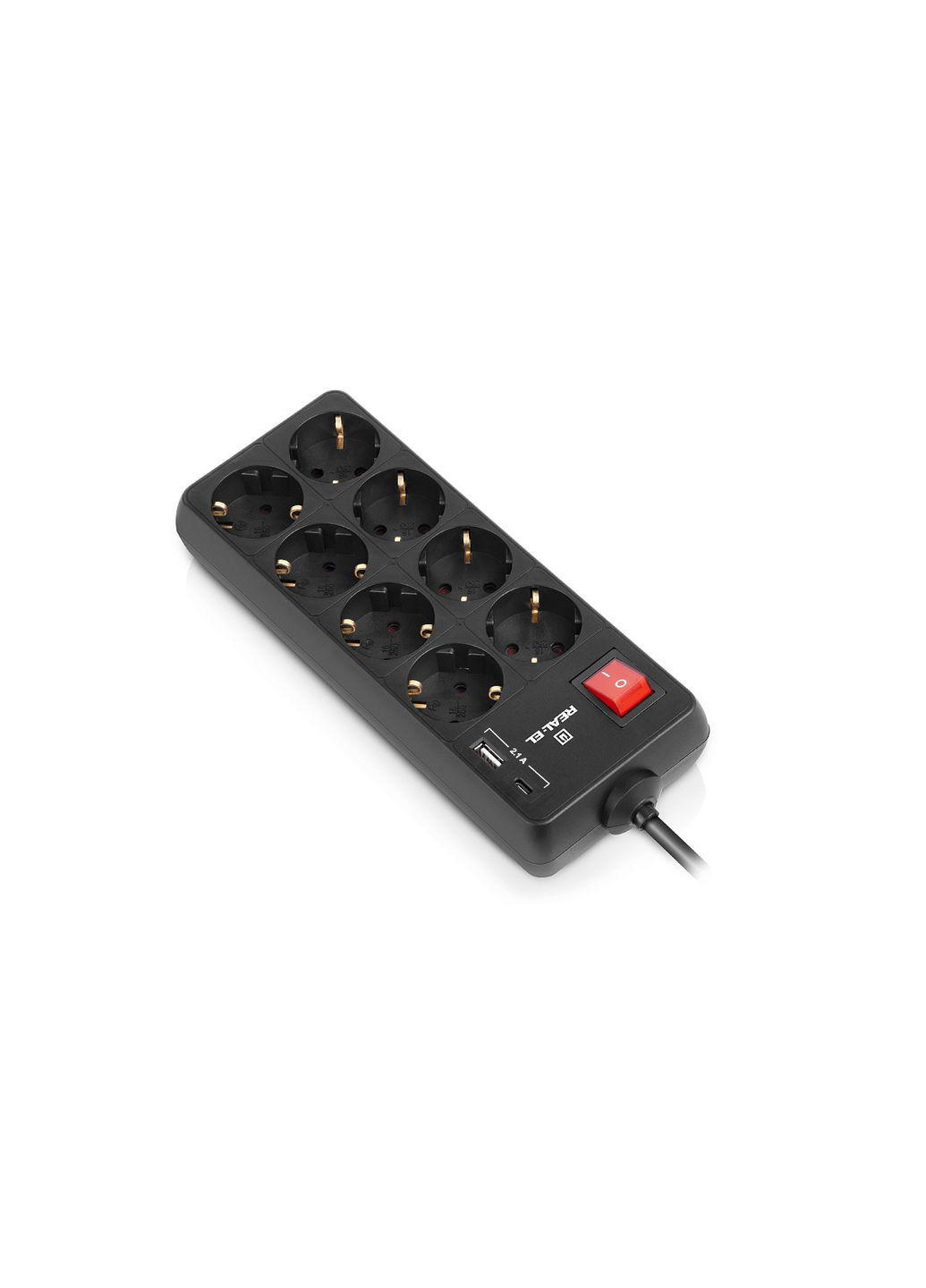 Фільтр живлення RS-Protect 805 3м Black (EL122300043) Real-El (336952957)