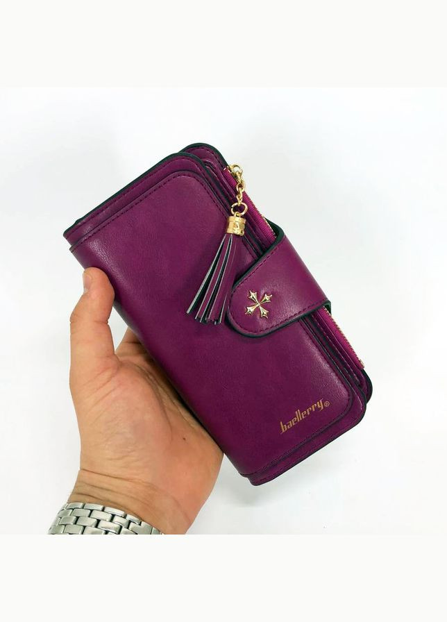 Подарунок жіночий шкіряний гаманець клатч N2341, Гаманець CQ-854 жіночий компактний Baellerry (351485757)