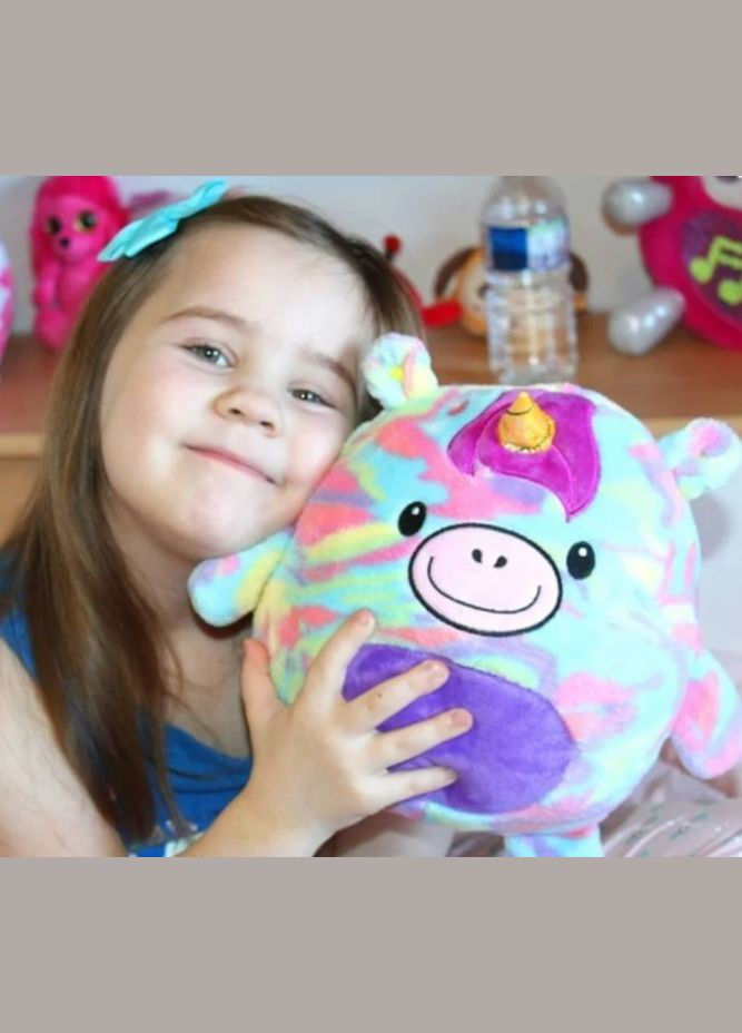 Детская толстовка-игрушка Huggle Pets Ultra Plus Hoodie One Size Фиолетовый (1756374509) No Brand (329694882)