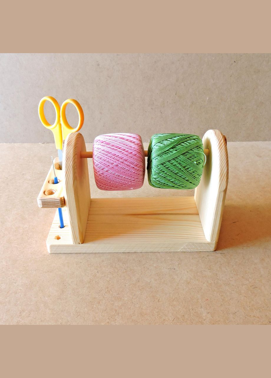 Органайзер для пряжі з дерева Ангора бланже (ПДВ-000101) No Brand (328911586)