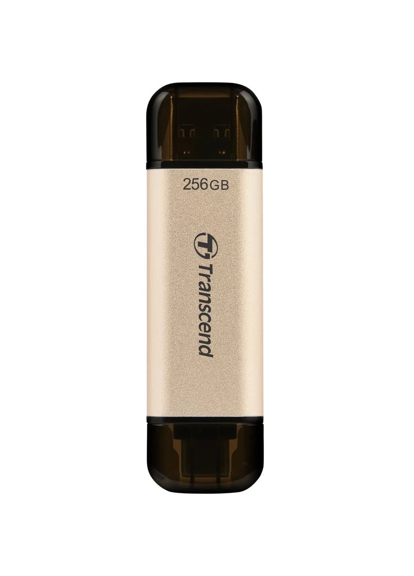 Накопитель 256GB USB 3.2 Type-A + Type-C JetFlash 930 R420/W400MB/s Черный Transcend (393463702)