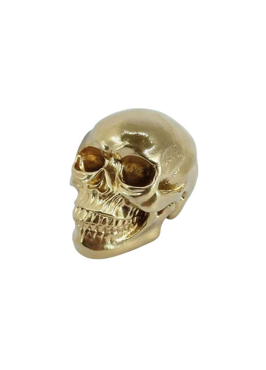 Копилка Череп 15см большая 2062 золото ТМ ADEKO (358911433)