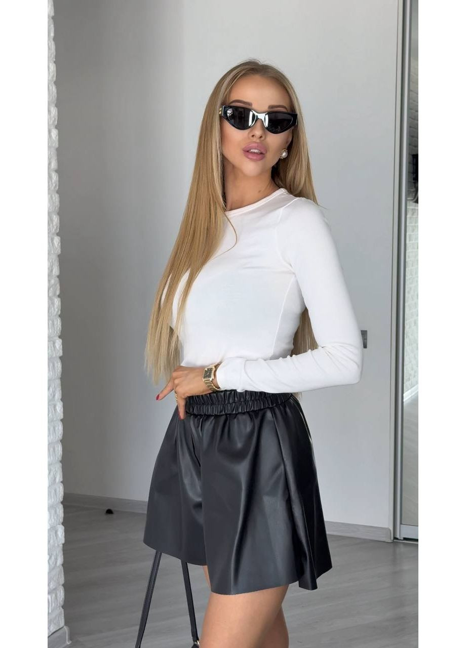 Жіночі шкіряні шорти Avanti (360953589)