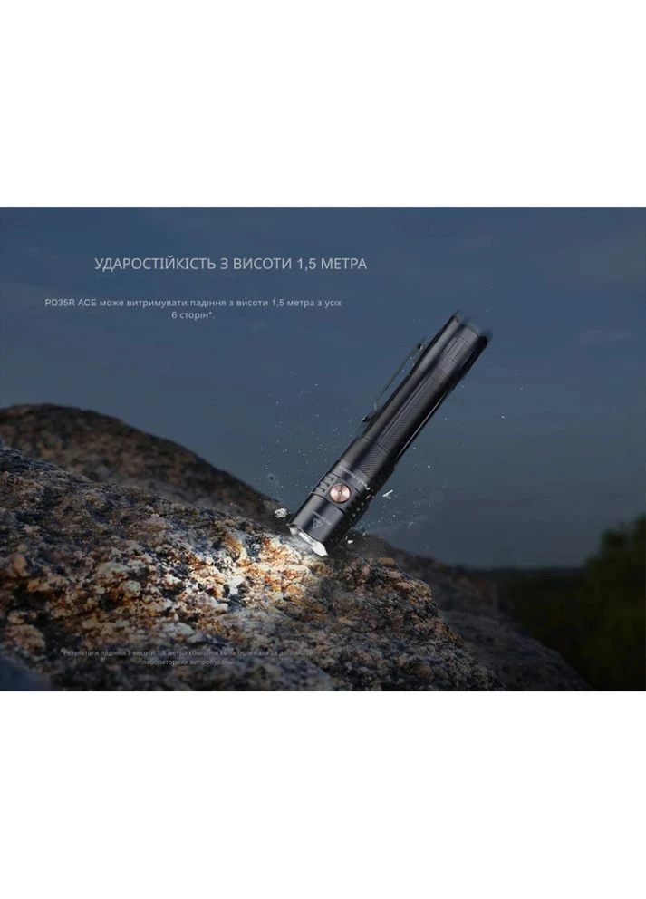 Ліхтар тактичний ручний PD35R ACE LED 2000 лм PD35RACE-CL01B Fenix (390044991)