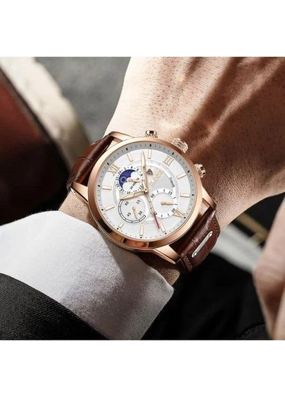 Чоловічий кварцовий годинник Lege Signature No Brand (402628759)