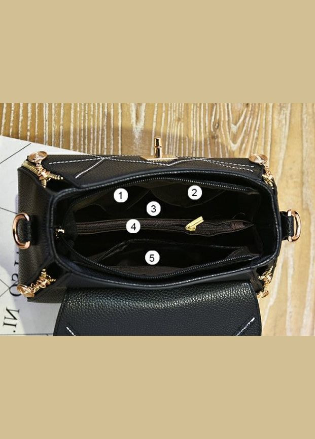 Чорна жіноча сумка No Brand (298996979)
