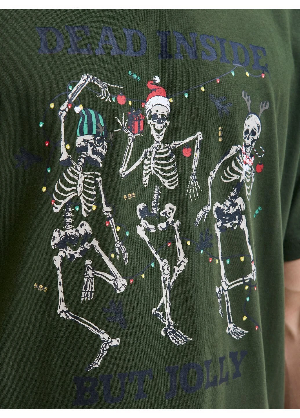 Зелена футболка,зелений з принтом,jack&jones Jack & Jones