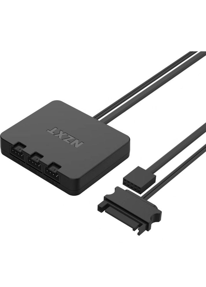 Набор корпусных кулеров F140RGB 140mm RGB Fans Twin Black (RF-R14DF-B1) NZXT (323086274)