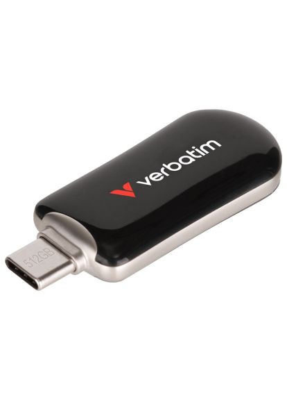USB флеш накопичувач (30227) Verbatim 512GB Plectra Black USB-C (366690702)