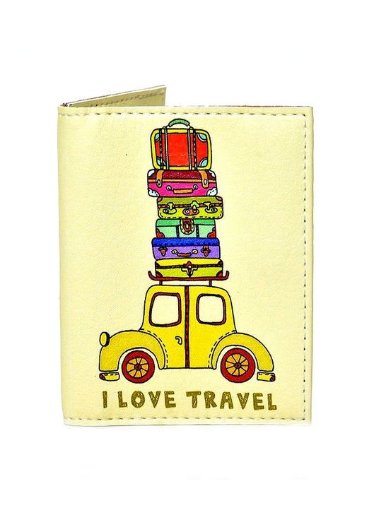 Обложка на ID паспорт Веселый багаж Україна (331164838)