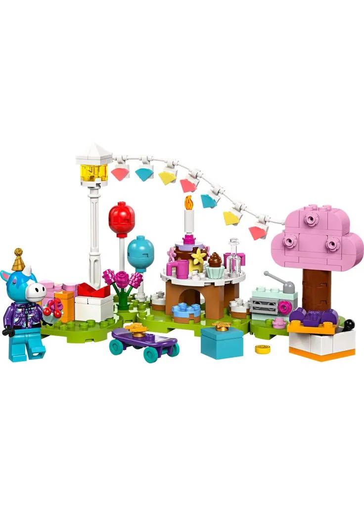 Конструктор Animal Crossing Вечеринка по случаю дня рождения Julian 170 деталей (77046) Lego (382067439)