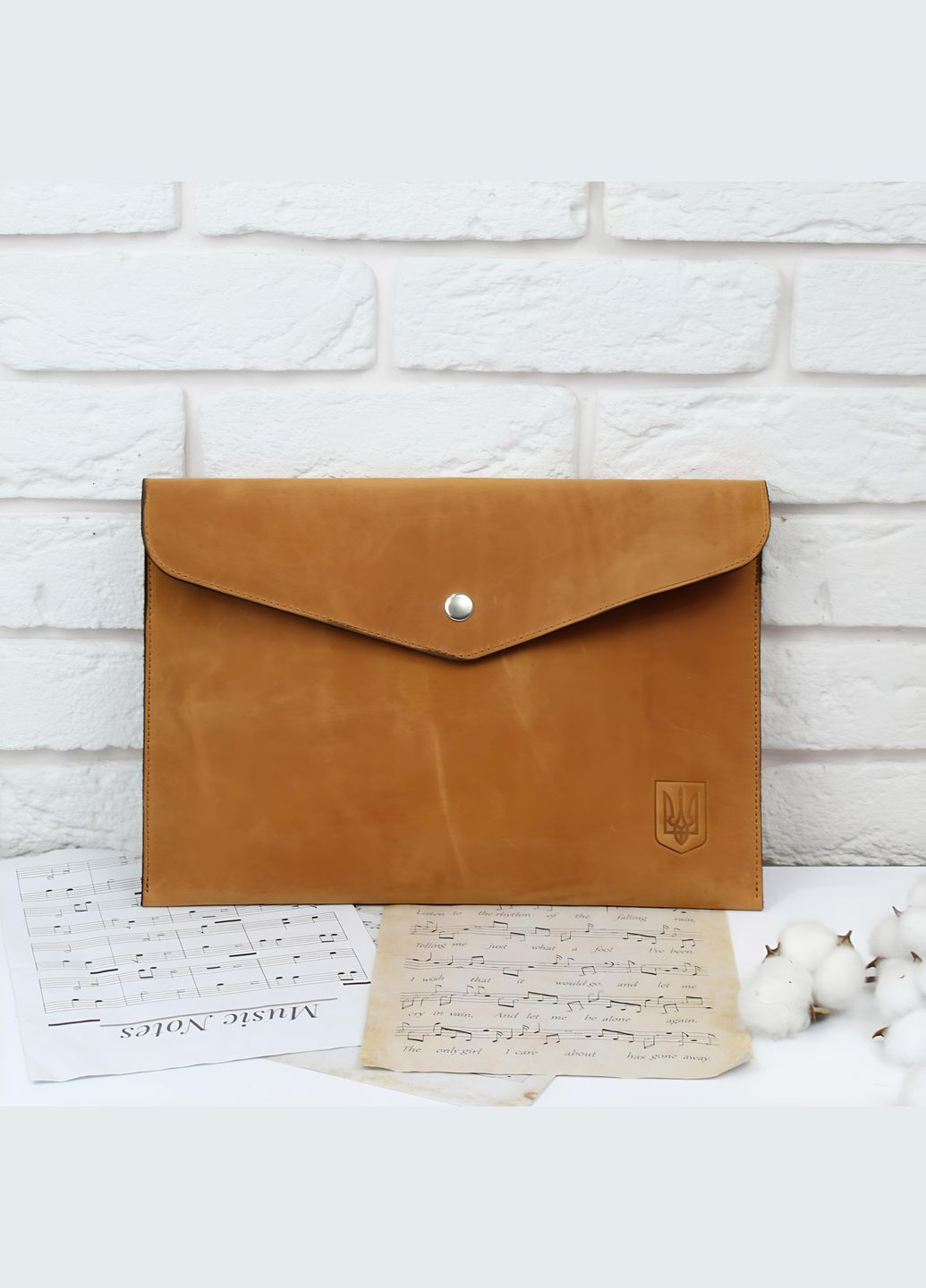 Папка для бумаг Crazy Horse натуральная кожа Койот STOK (301038424)