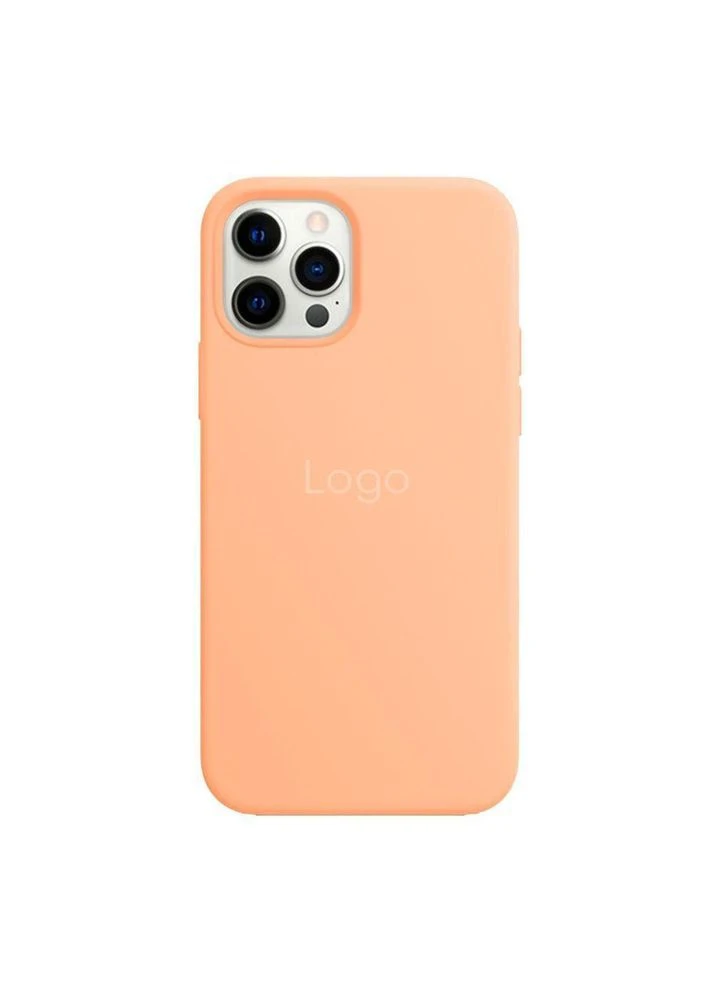 Чехол Silicone Case with MagSafe для iPhone 12 Pro Max Cantaloupe No Brand (391188928)