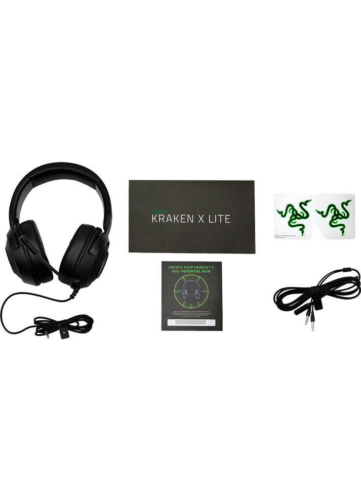 Гарнитура Kraken X Lite Multiplatform Black (RZ0402950100-R381) Razer (306553595)