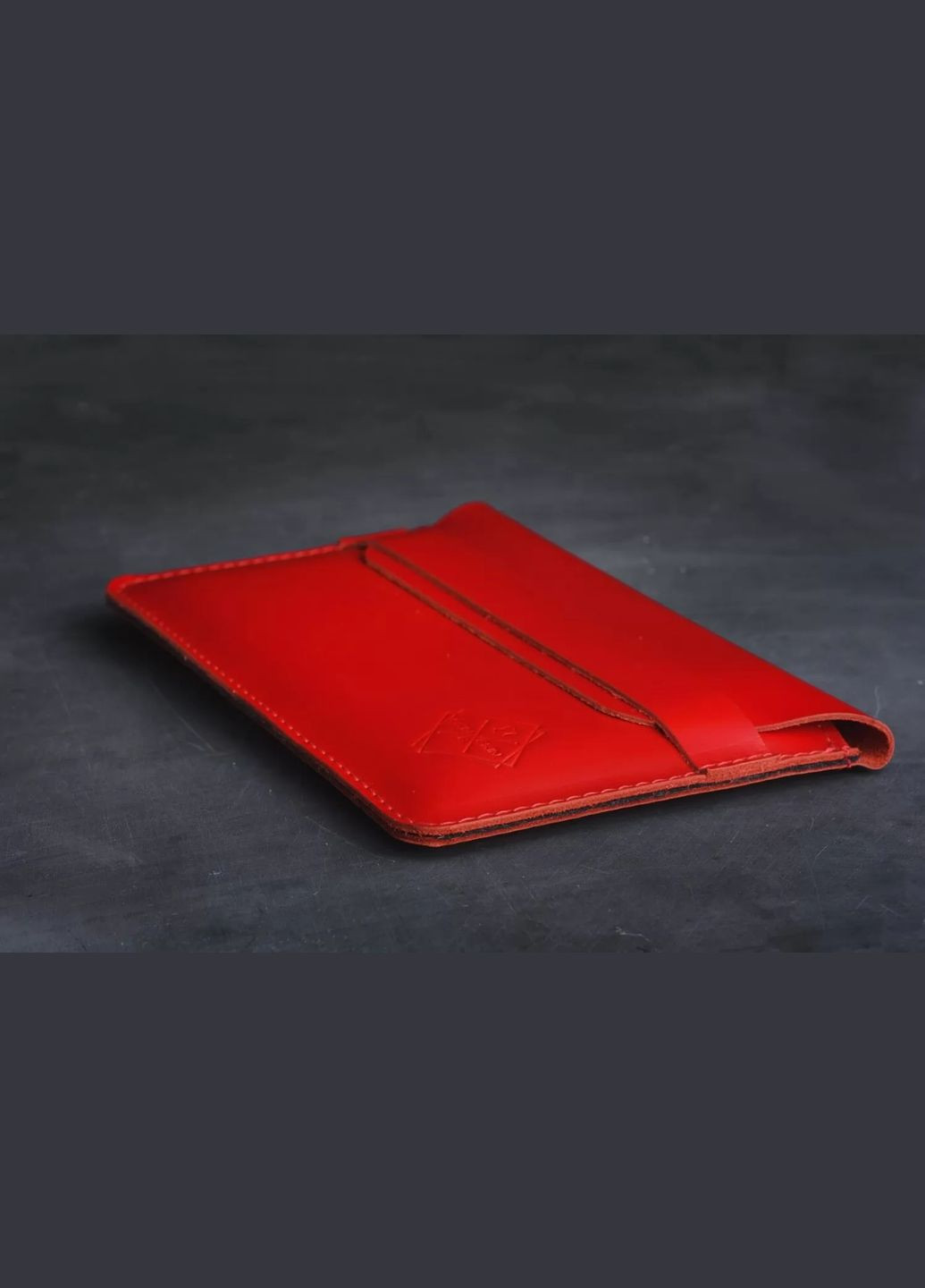 Шкіряний чохол для ноутбука Sleeve червоний 14 Skin and Skin (290850372)