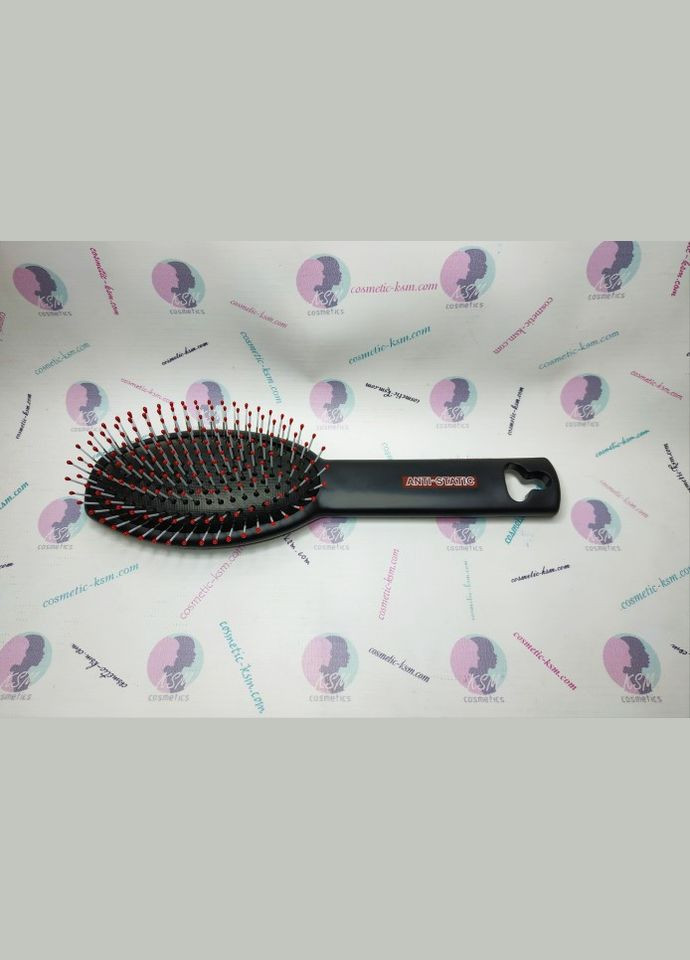Гребінець-щітка з антистатиком пластикова щетина (6060AN) Salon Professional (299484382)