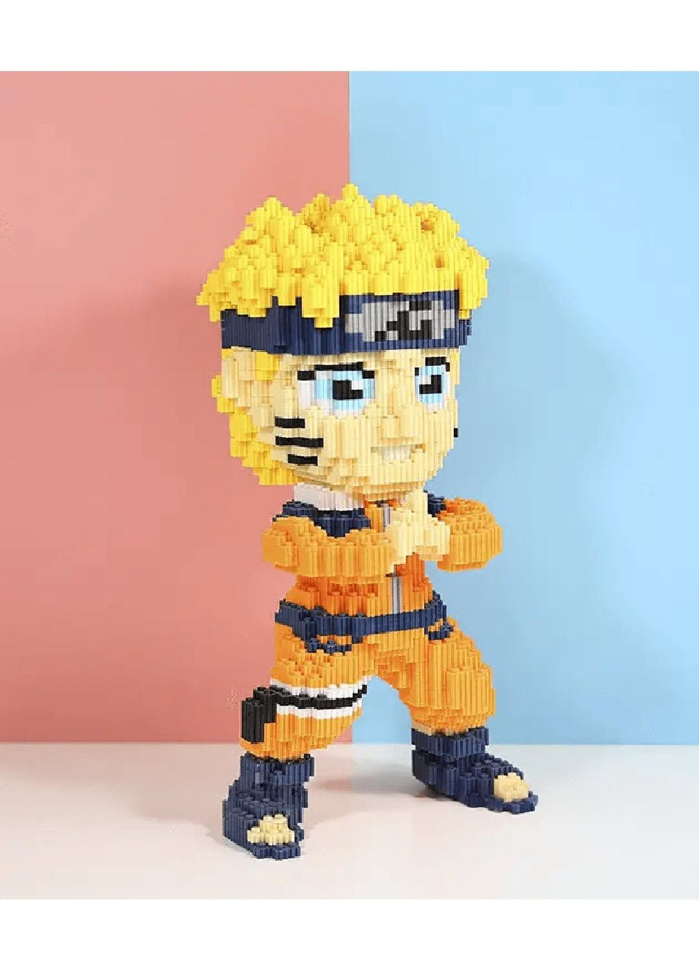 Конструктор фігурка 3D блоковий розвиваючий для дітей малюків хлопчиків дівчаток 5300 деталей 36х20 см (479072-Prob) Наруто Unbranded (315668459)