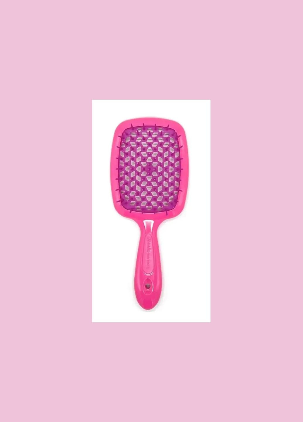 Щітка Superbrush 1830 гребінець фіолетова рожева серединка Janeke (339050214)