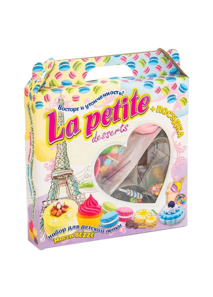 Набір для ліплення Тісто La petite desserts 23 ел. (71310) Стратег (388377038)
