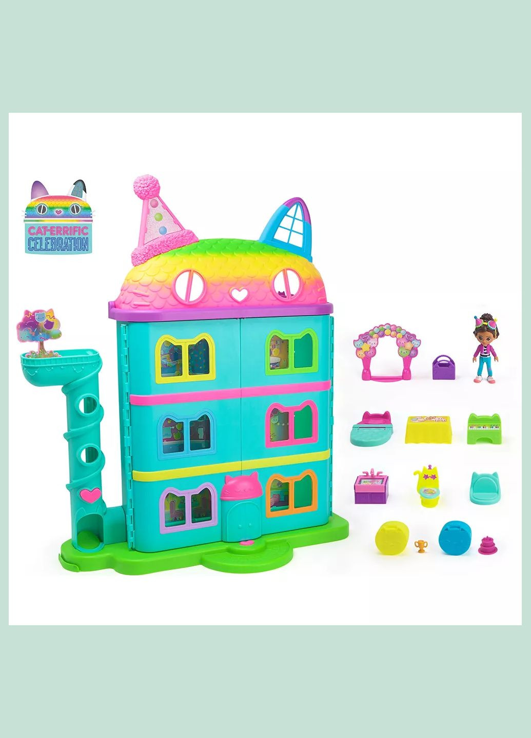 Ігровий набір Святковий ляльковий будиночок Габбі (SM36200/6) Gabby's Dollhouse (331791119)