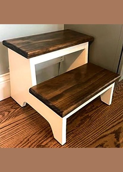 Лавка-сходинка з дерева Джефер зефір-капучино (ССТ-00512009) No Brand (327847537)