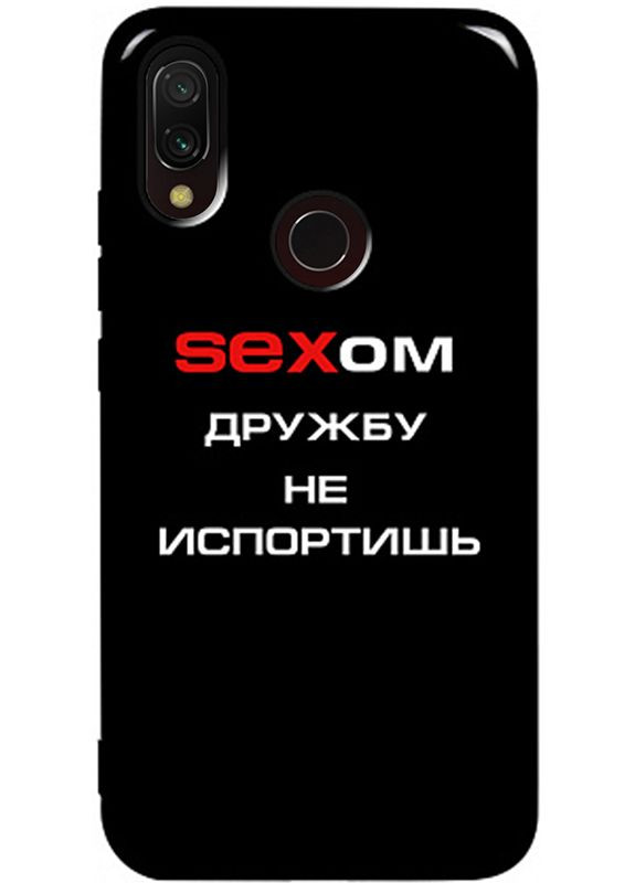Чехол накладка Pure TPU 2mm Print Case Xiaomi Redmi 7 #22 Sex Black Toto (301781128)
