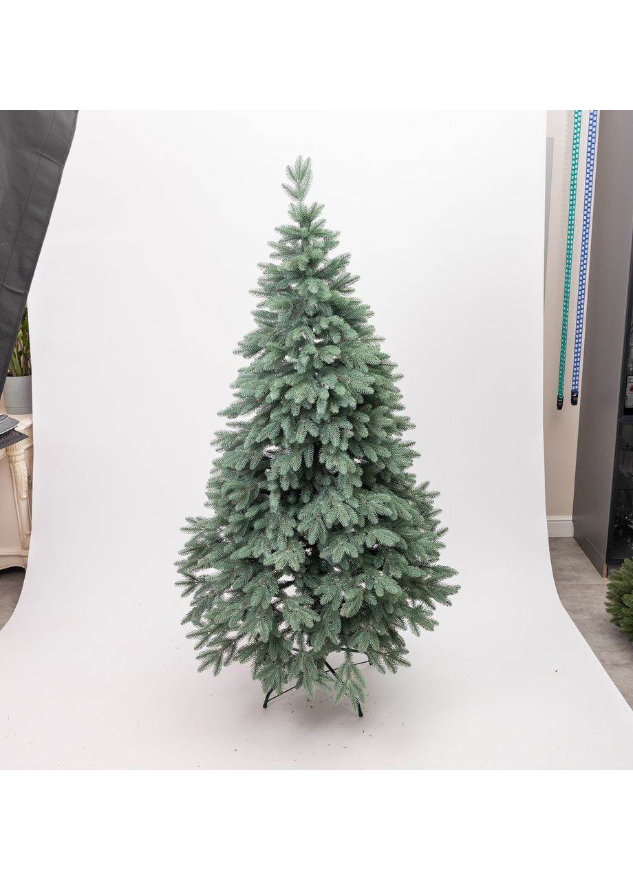 Литая искусственная елка 1,1 м голубая Шепетовская Премиум KOS-SHPBL11 LUGI (370707704)