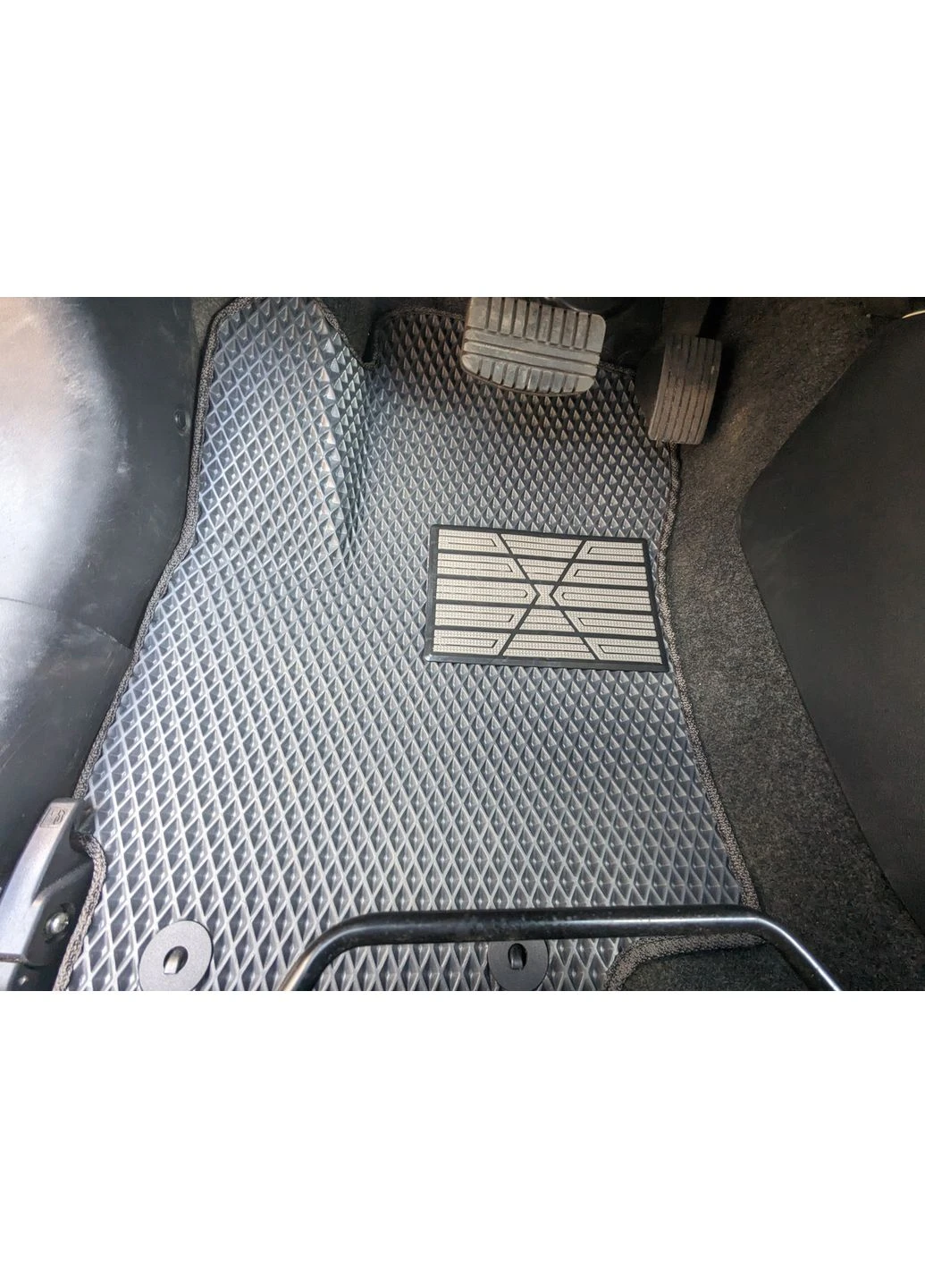 Килимки в салон з 3Д лапою для Mitsubishi Attrage G4 2013- Eva Mirage (360617901)