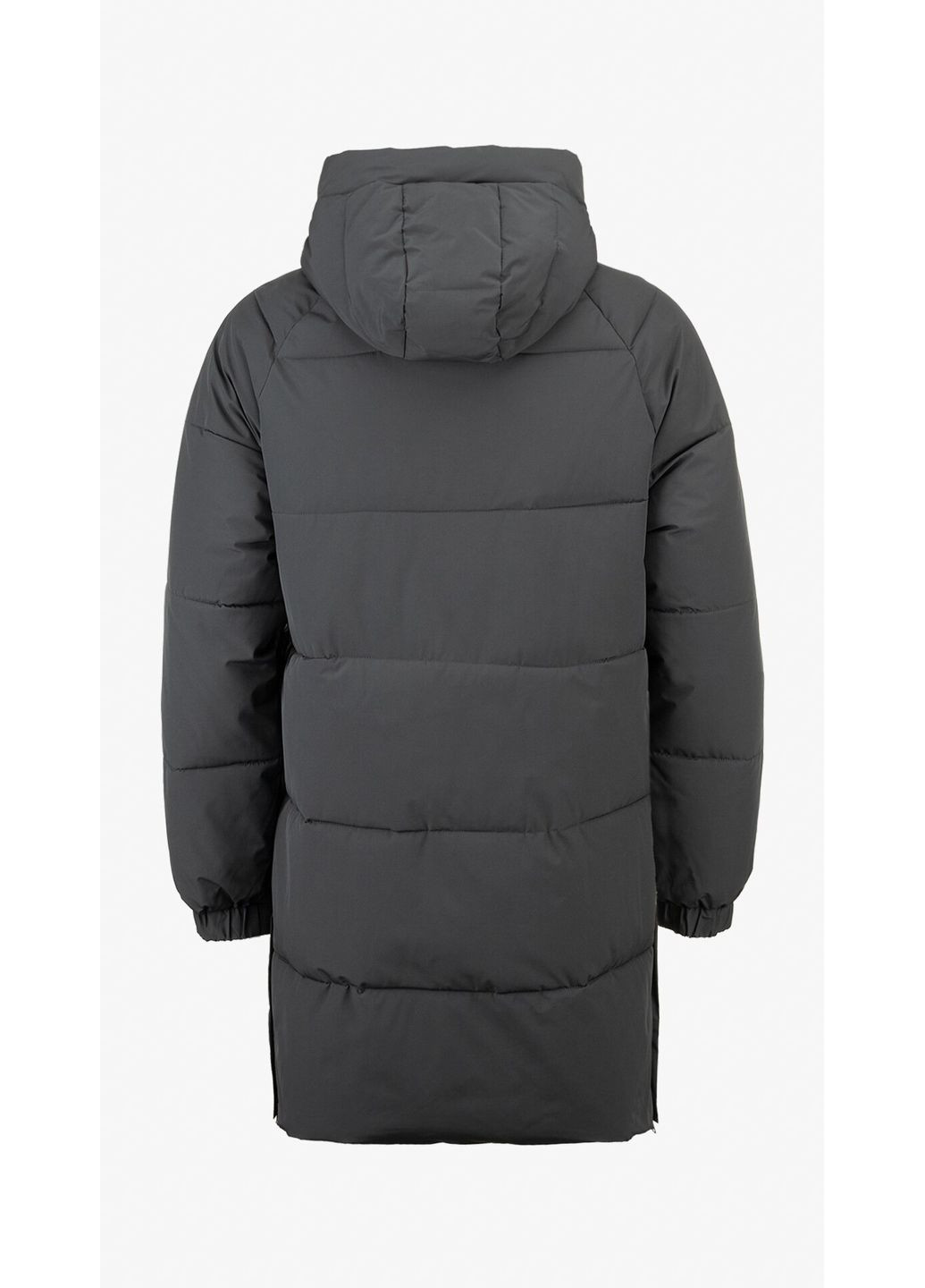 Темно-сіра зимня куртка однотонна чоловіча 9909 shop (2000999148675) Demos