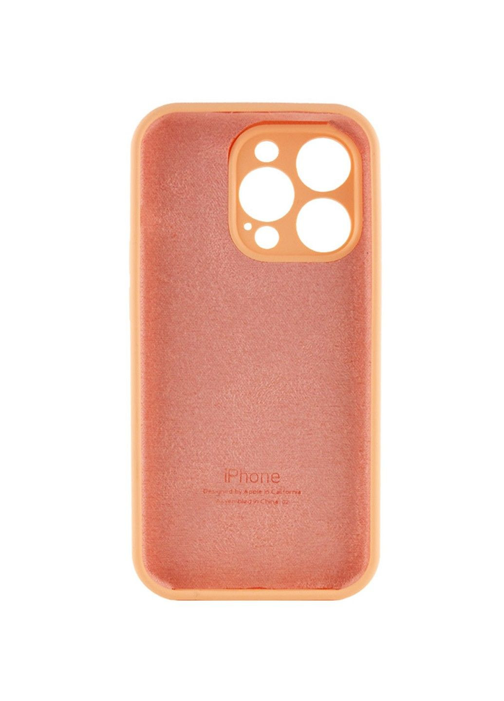 Чехол Silicone Case Full Camera Protective (AA) для Apple iPhone 15 Pro Max (6.7") Epik (291880527)