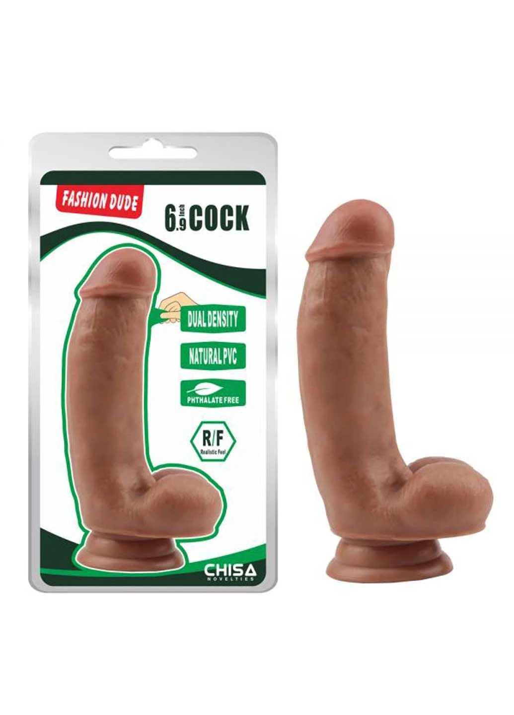 Латинський фалоімітатор Fashion Dude 6.9 Inch Cock Chisa (305664455)