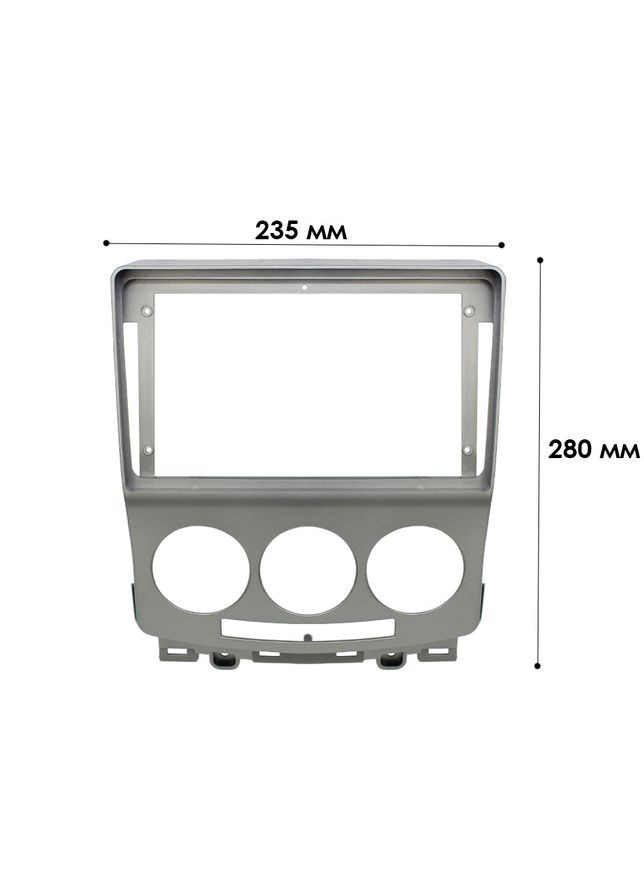 Переходная рамка 9" Mazda 5 Premacy 2005-2010 Ford i-Max 2007-2009 (6336) Silver 6шт Lesko (349731701)